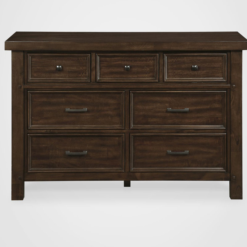 Bertini Timber Lake 7 Drawer Dresser Reviews Wayfair Canada